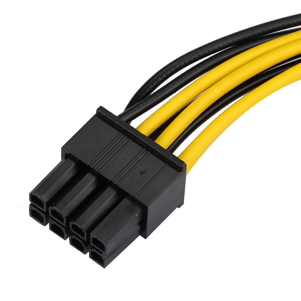 6-pin to 8-pin PCI Express Power Converter Cable for GPU Video Card PCIE PCI-E 18cm Extension Adapter Cable In Stock