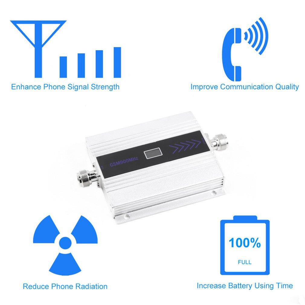 Amplificador de Sinal GSM 900MHz para Celular Unicom, Repetidor de Sinal de Telefone Móvel, Antena Amplificadora para Dropshipping