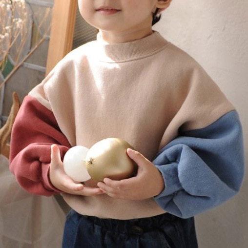 Winter koreaanse jongens en meisjes warme wollen katoenen casual kleding losse peutermeisjes winterkleding: Roze / 4t