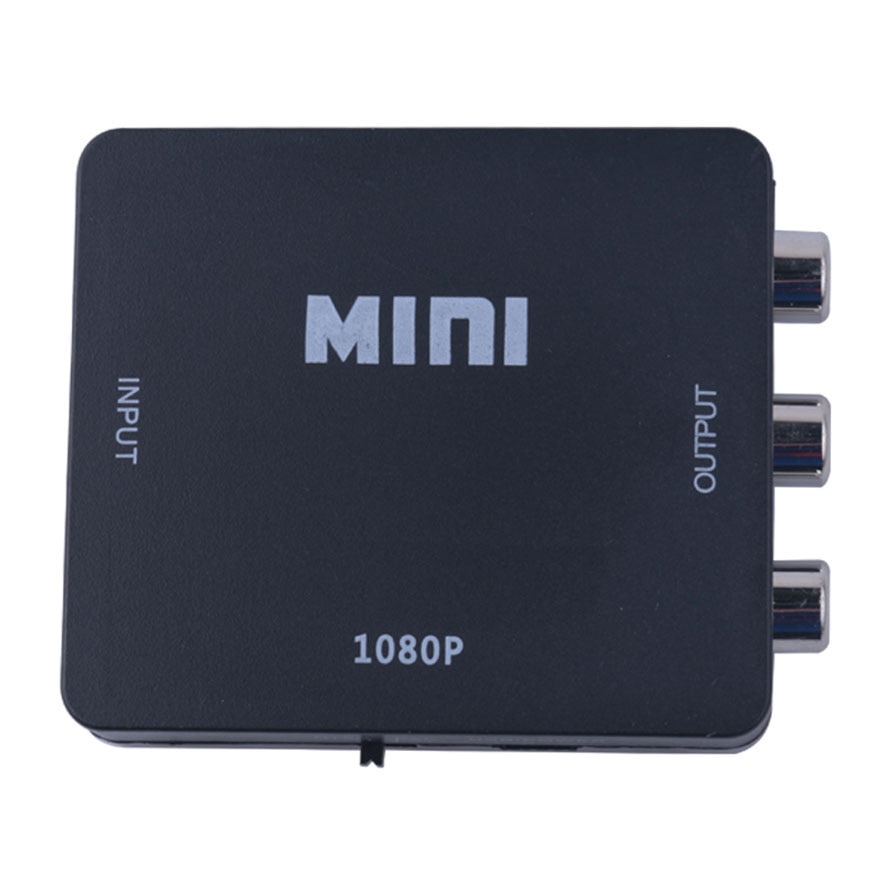 Hd 1080P Voor Hdmi-Compatibel Av Rca Cvbs Adapter Mini Video Converter Box Voor PS3/Pc/Vcr/Ntsc