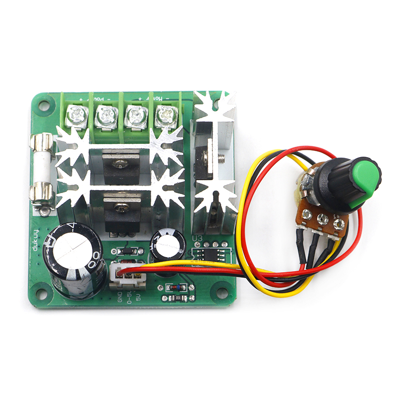 Dc 6V-90V 15A Dc Motor Speed Controller Traploze Snelheidsregeling Pulse Width Pwm Dc 12V 24V 36V 48V 1000W