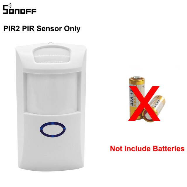 Itead SONOFF RF Bridge 433Mhz RF PIR2 Motion Sensor DW1 Door &amp; Window Alarm System For Smart Home Alarm Security Work with Alexa: SONOFF PIR2