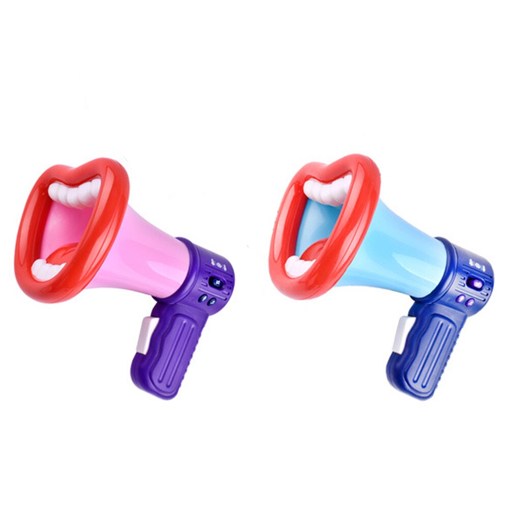 Kids Smart Voice Changer Toys Funny Voice Change Speaker Tooth Mouth Educational Interactive Loudspeaker Toys for Children