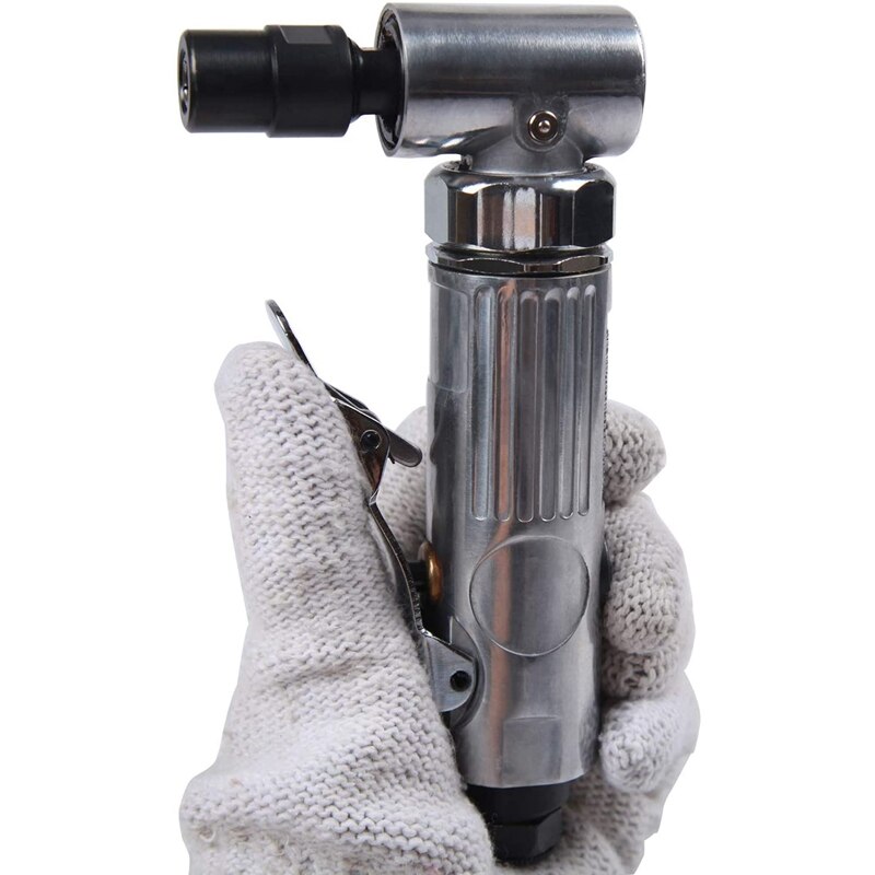 1/4 inch Angle Sander 90 Degree Grinder Mini Air Grinder Tool Great Grinding Gas Polishing Machine Polisher
