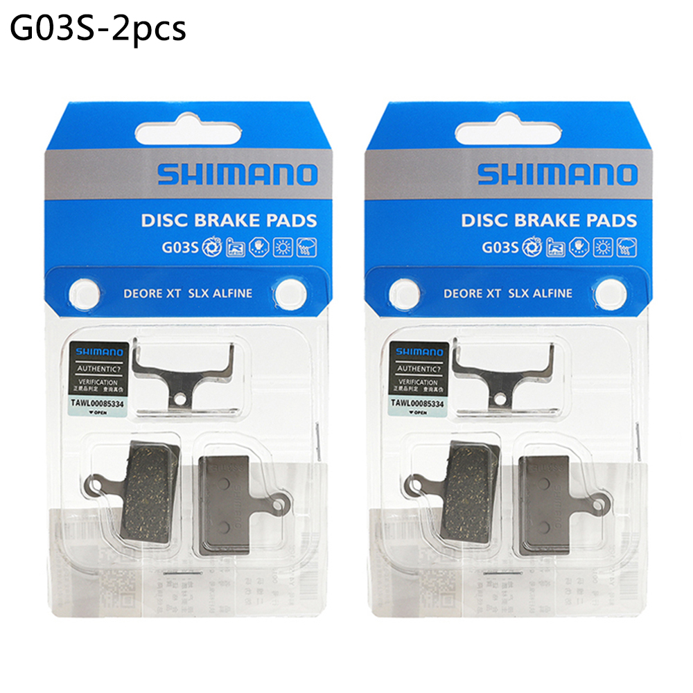 Pastillas de freno de disco de resina SHIMANO G01S G03S, bicicleta de montaña de 2 pistones para SLX Deore XT M8100 M7100 M9020 M6100, piezas de bicicleta: Borgoña