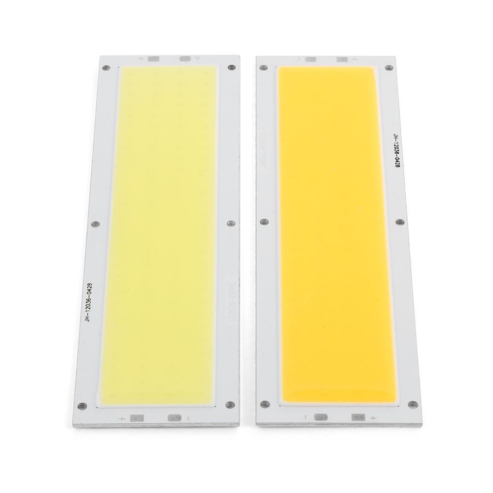 1 stk praktisk led-panellampe 12v 20w cob led strip lys høj effekt lampe chip varm / kold hvid 120 x 36mm indvendigt lys