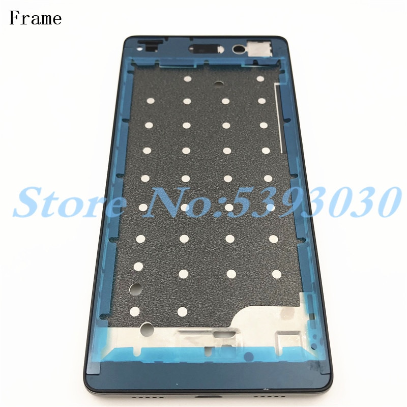 Full Housing Chassis For Huawei P8 Lite LCD Front Frame +Rear Back Battery Cover Housing With Side Button +Camera Lens