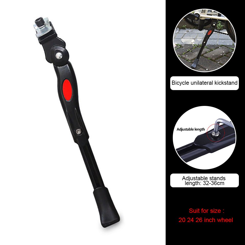 2 Legs Stand Center Mount Double Leg Parking Rack Bike Kickstand Adjust Height fits most 24" 26" 28" Bicycle: G