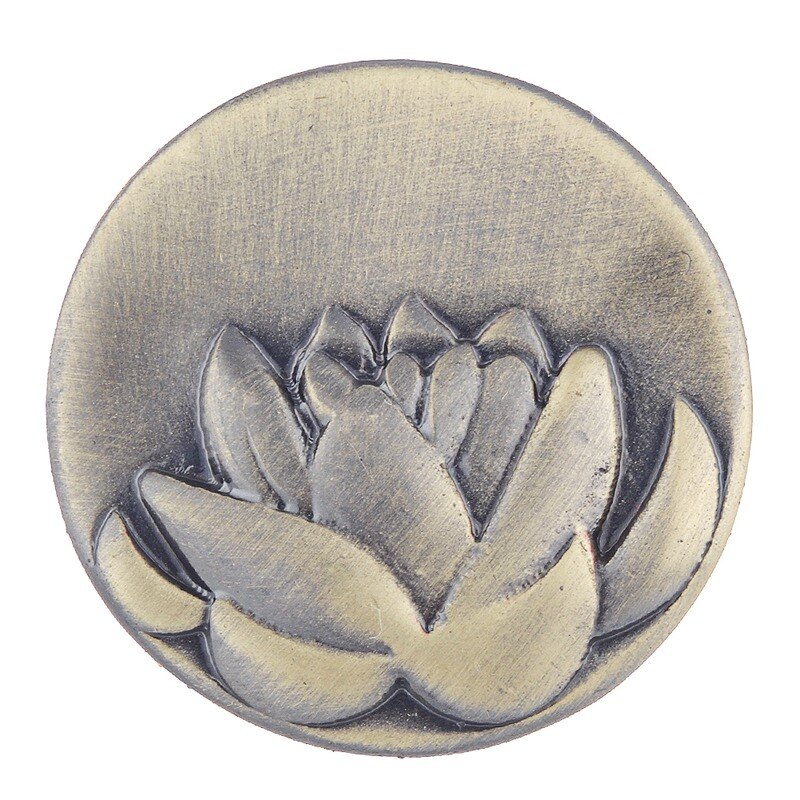 Antique Brass Snap button 18mm Snap Charms fit Ginger Snaps jewelry Vn-1988: V