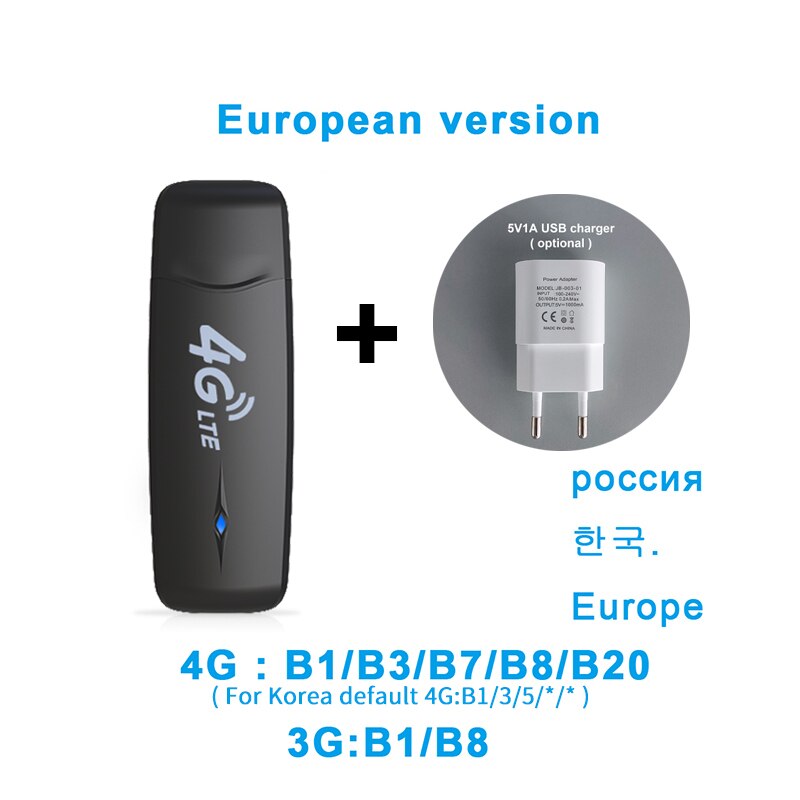 LDW931 4G wifi Router 4G SIM Card modem 4G dongle USB WIFI dongle hotspot pocket LTE wifi router: EU version plus plug