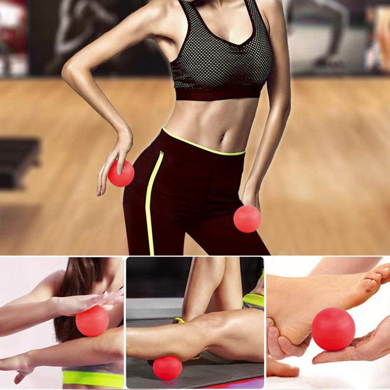 1pcs Massage Yoga Balls Hockey Fitness Ball for Myofascial Release Trigger Point Therapy Yoga Release Lightweight