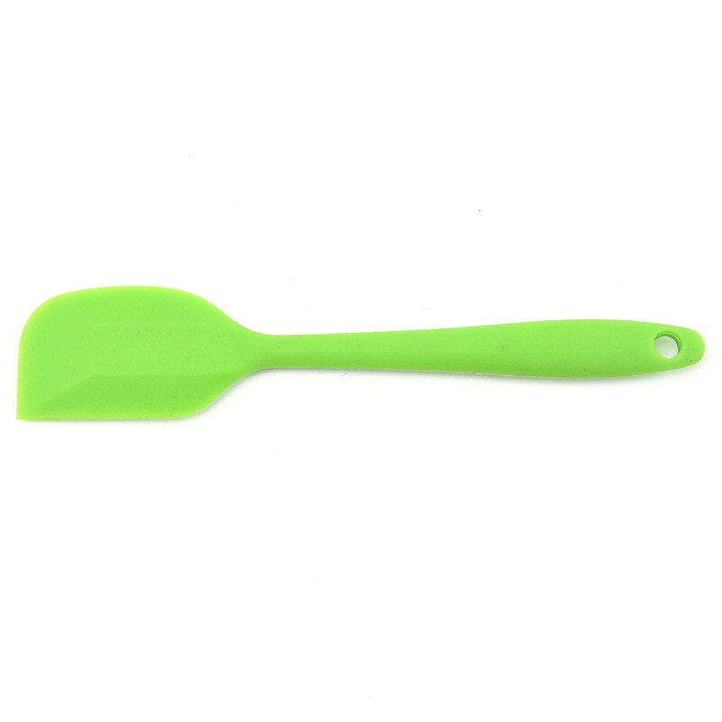 Pro Home Cooking Utensils Silicone Spatulas Beef Meat Egg Kitchen Scraper Wide Pizza Shovel Non-stick Turners Food Lifters Tool: B - Green