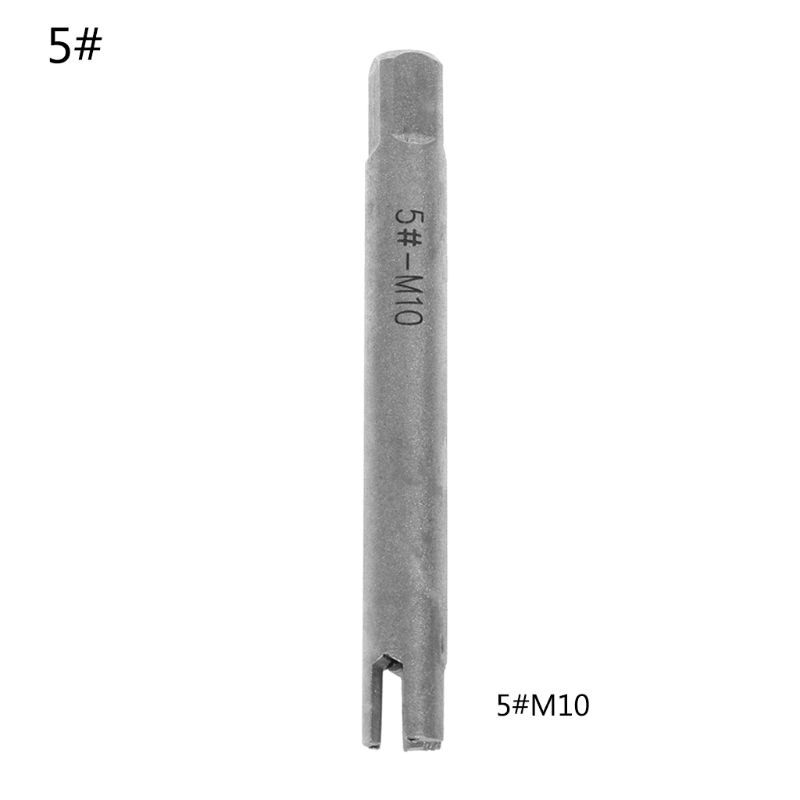Broken Tap Extractor Guide Easy Out Wire Screw Remover Tools Drill Bit With 3/4 Claw Metric M3-M12: M10