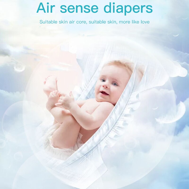 18/20/22/24/26Pcs Luiers Voor Kinderen Slipje Nappy Pasgeboren Wegwerp Luier Voor 3-17Kg Unisex Baby Natte En Droge Luiers