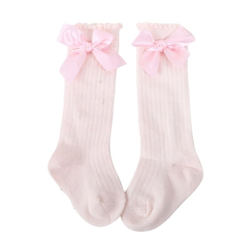 Lässige baumwoll-babysocken, Jahrgang-rüschen-knöchelsocken, hübsche rüschenkanten, süße mädchensocken: Rosa / M