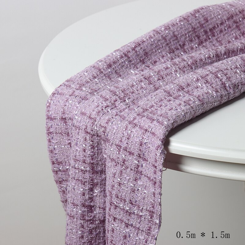 1.5 Meters Luxury Style Fabric Wrapping Cloth for Flower Bouquet Packaging Handmade Diy Material: Light purle