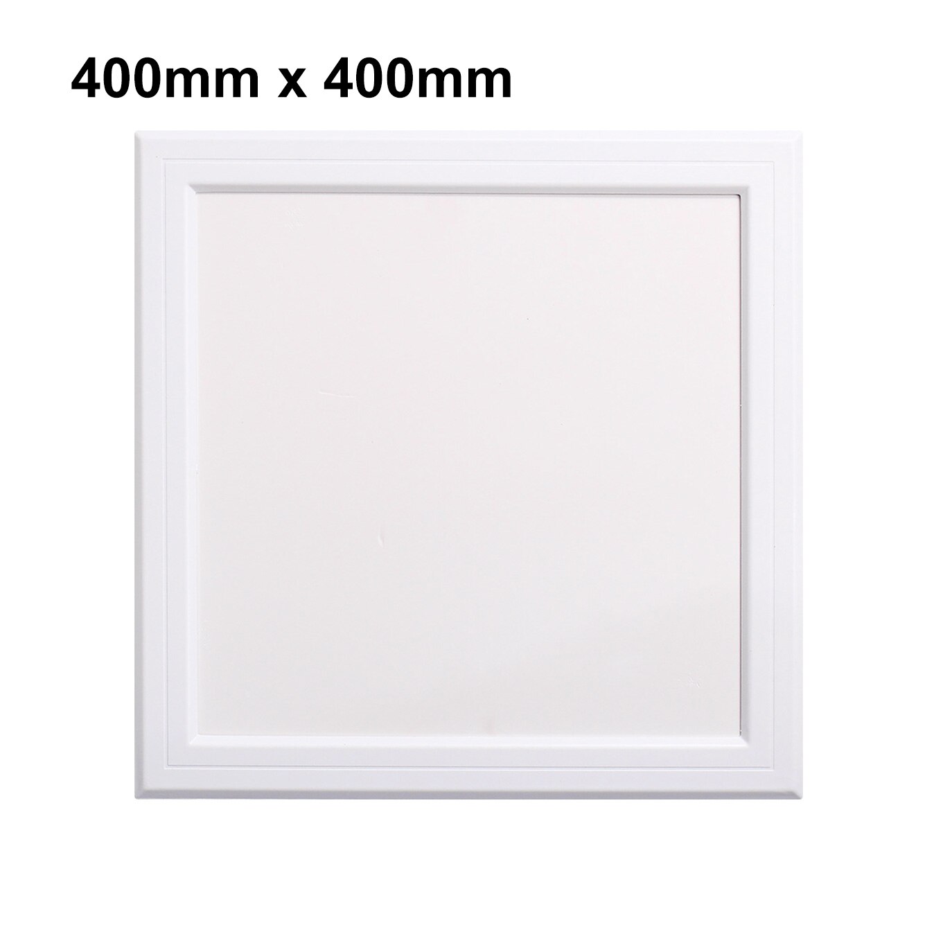 400x400mm Wall Ceiling Access Panel ABS White Inspection Plumbing Wiring Door Revision Hatch Cover