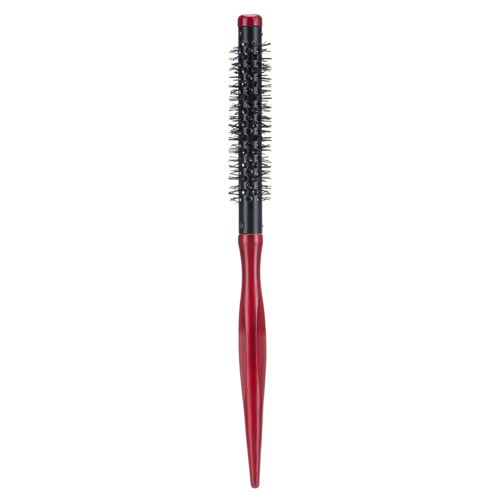 Mini Haar Runde Pinsel Rolle Kamm Haarbürste für Salon Frisur Professionelle Tragbare Friseur Salon Styling Werkzeuge 10mm