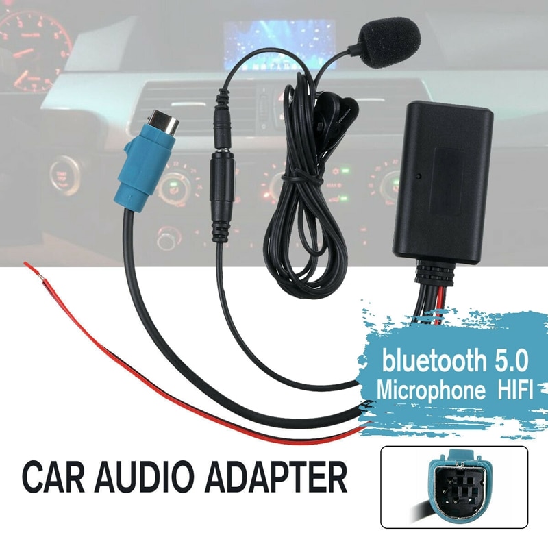 Auto Bluetooth 5.0 O Hifi Kabel Adapter Microfoon Handsfree Voor Alpine Cd Gastheer