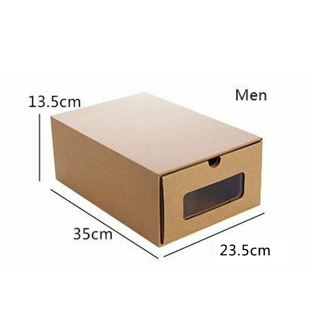 4-typ Lagerung Kasten Schuhkarton Schublade Papier Schuhe Organizer Japan Stil Kombination Schuh Schrank für Männer und Frauen: C