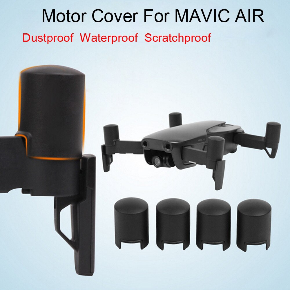 4 stk til dji mavic air drone tilbehør motordæksel beskyttelseshættebeskyttelse 6 j 8