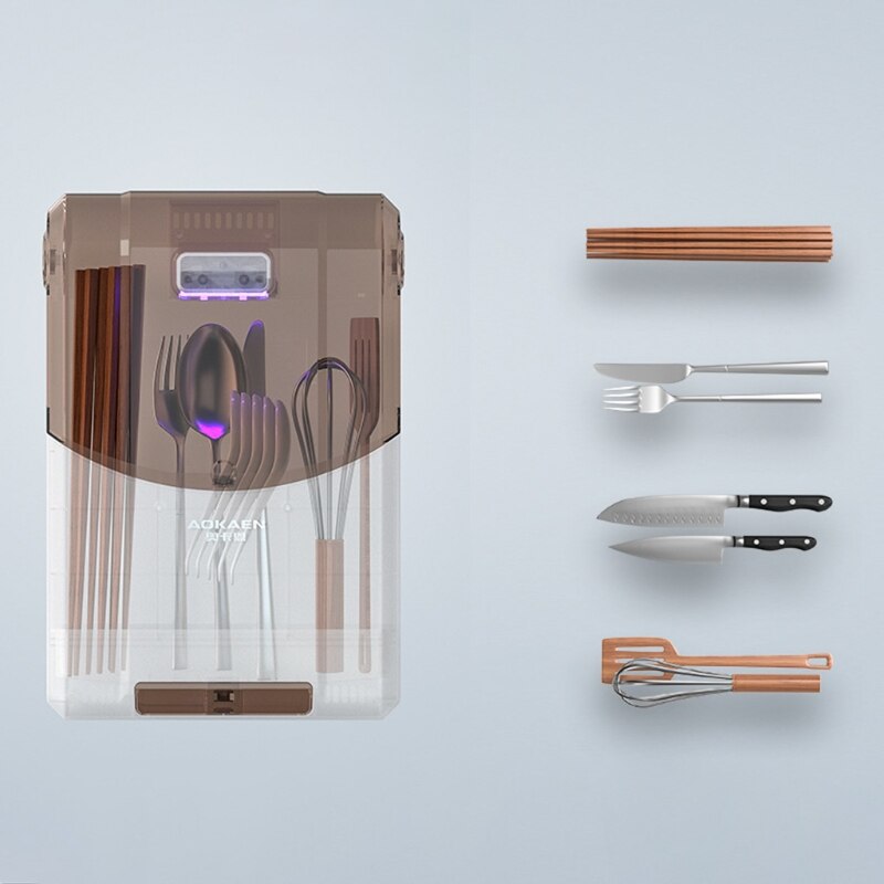 Home Kitchen Tableware Sterilizer Box Large Capacity USB Disinfection Machine Chopsticks and Dishes Cleaning Equipment