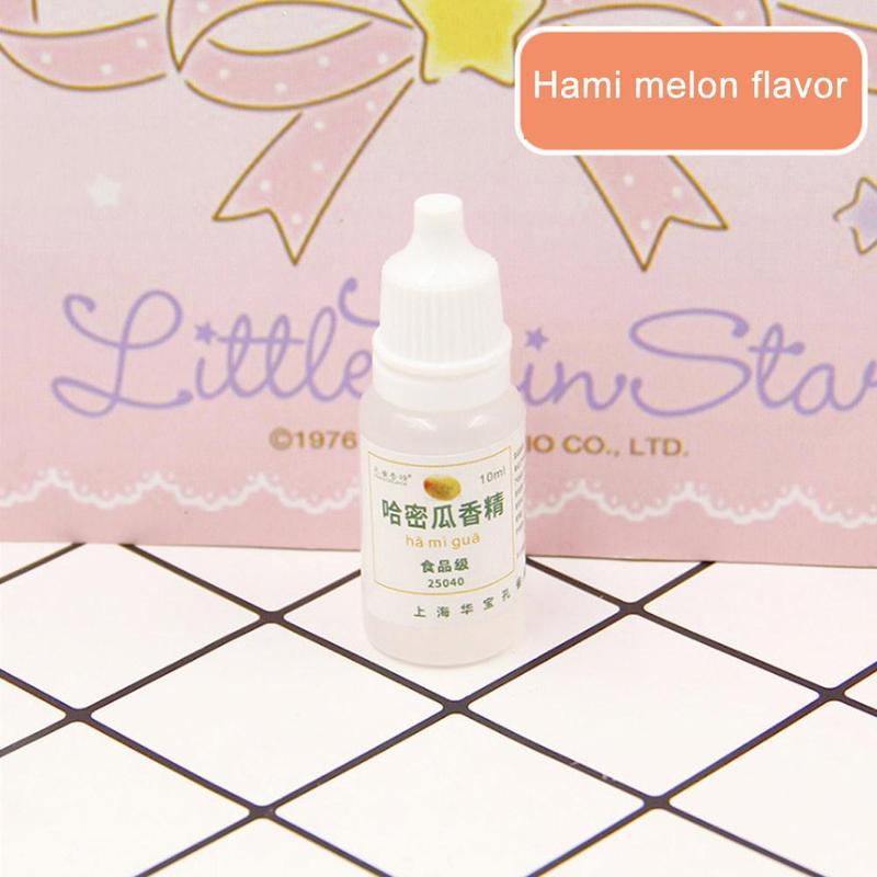 10ML Geschmack für Schleim Modellierung Ton DIY Pädagogisches Spielzeug für Kinder Kinder Kreative Machen Ihre Schleim Geruch Süße Scheiben aromen: Hami melon