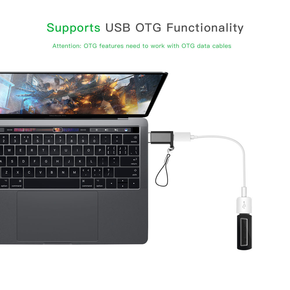 Usb Type C Otg Adapter Usb C Male Naar Micro Usb Vrouwelijke Kabel Converter Voor Macbook Samsung S10 Huawei Usb naar Type-C Otg Connector