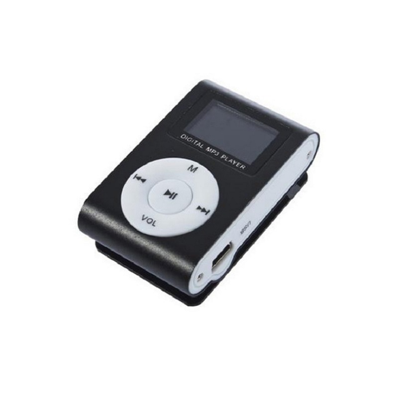 Top Mini mp3 USB Clip MP3 Player LCD Screen Unterstützung 32GB Micro SD TF CardSlick stilvolle Sport Compact
