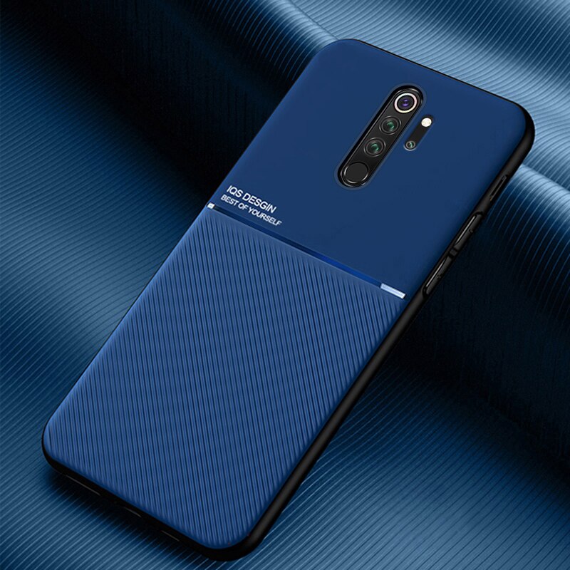 Frosted anti-impronte digitali cassa del telefono magnetica per Xiaomi Redmi Nota 8 T molle della copertura di TPU Xiomi Rosso mi Nota 8 Pro UN 8A Note8 T Note8t: for Redmi Note 8T / blue