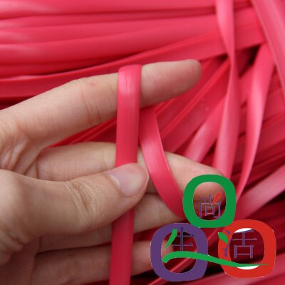 10 meter flat synthetic rattan weaving material plastic rattan for knit and repair chair table synthetic rattan tavolo rattan: 2