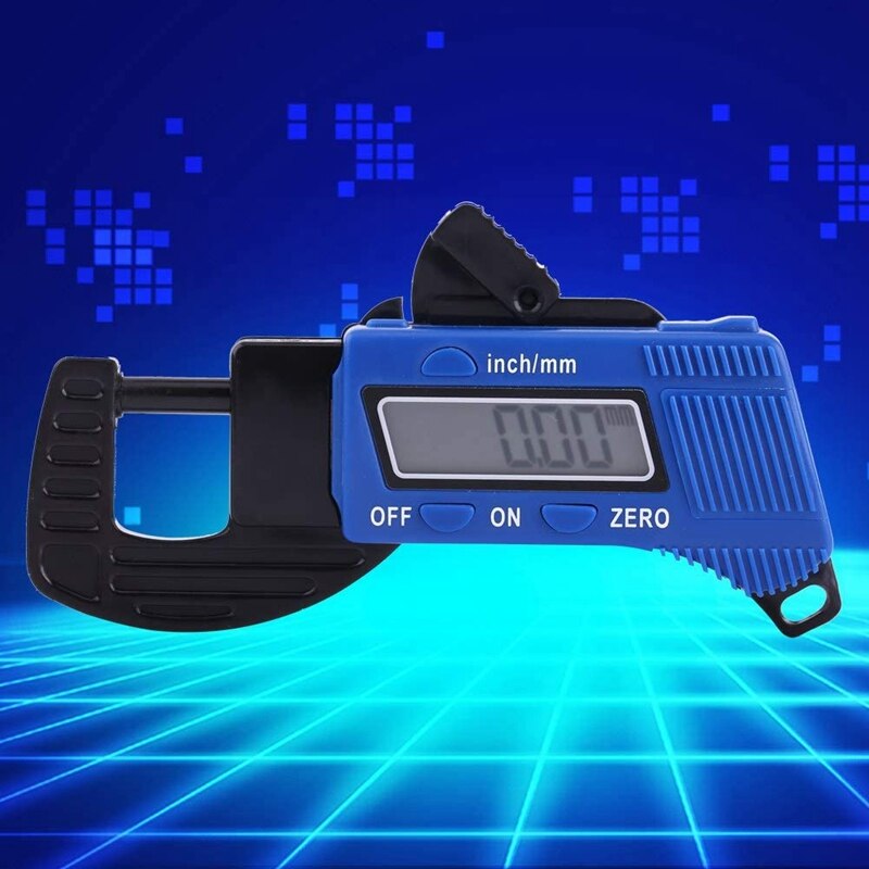 0-12Mm Digital Display Thickness Gauge Vernier Caliper Gauge Width Measuring Tool 0.01Mm Resolution
