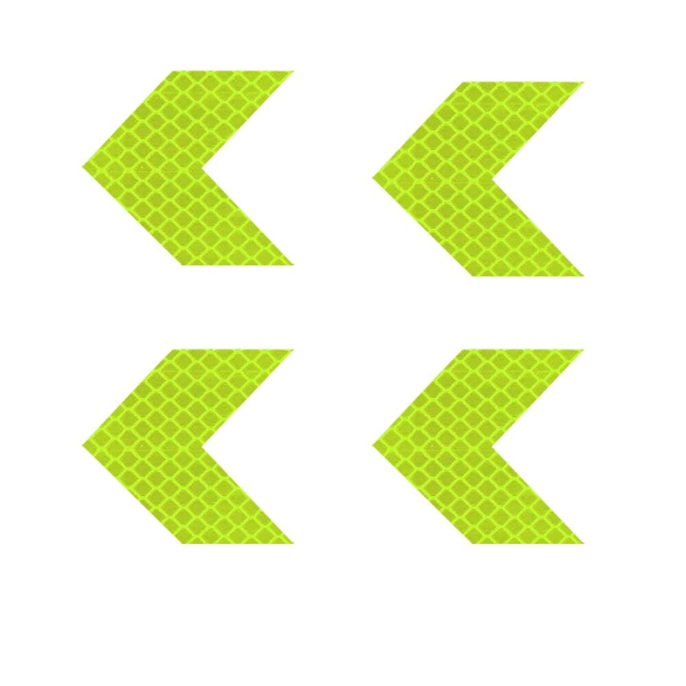 4pcs Mountain Bike Reflective Stickers Frame Forks Protector Bicycle Frame Car Motorcycle Bike Sticker Bicycle Accessories: green