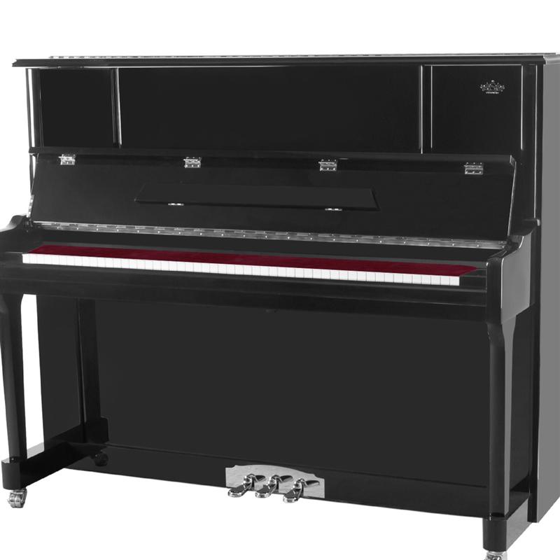 128 x 15cm klaver keyboard beskyttelsesdæksel forhindre støv ridse dæksel nøgledæksel rød