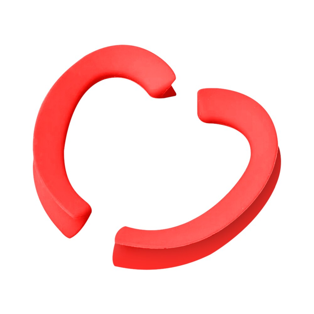 1 par silikon ansiktsmaske ørekroker deksel justerbar ørestropp myk gjenbrukbar sklisikker hørselsvern grep tilbehør