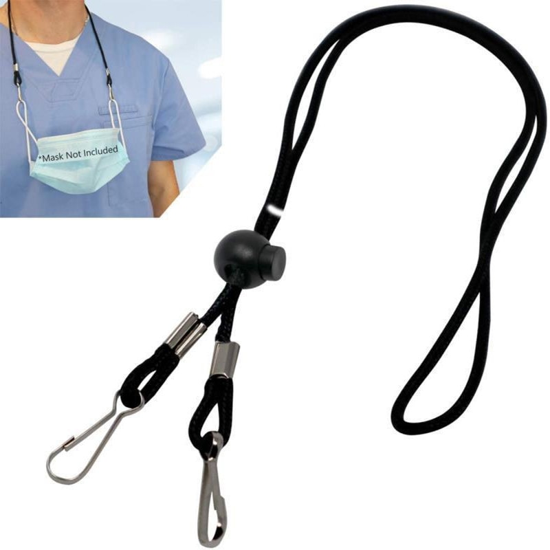 5pcs Adjustable Mask Extension Face Mask Lanyard Handy Convenient Safety chain for Mask Rest Ear Holder Rope hang on neck String