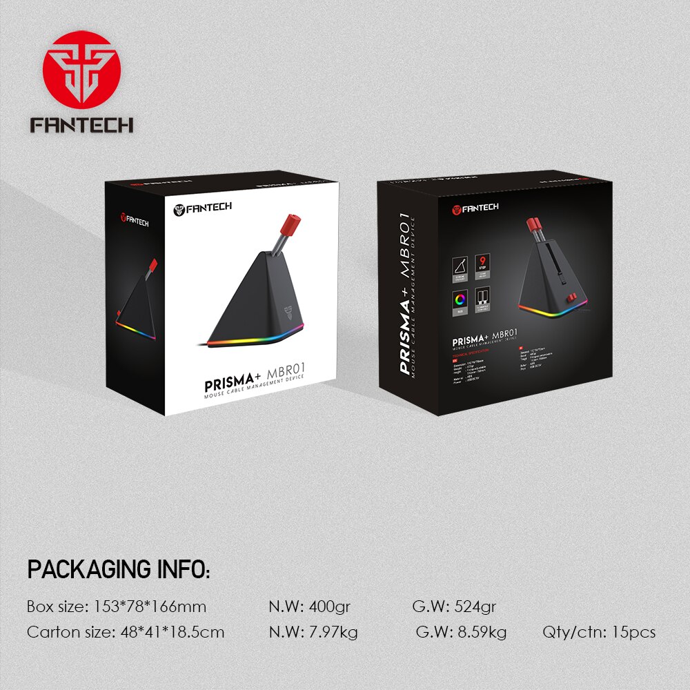 Fantech mbr 01 rgb gaming mus strikk kabel ledning holder mus ledning fixer mus strikk ledning klips