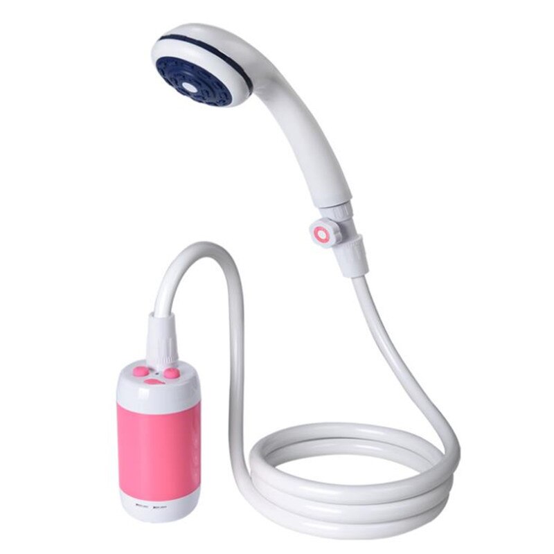 laserbeak Ducha portátil recargable para acampar, alta capacidad, 4800mAh, Ducha de Camping, para mascotas: Rosa
