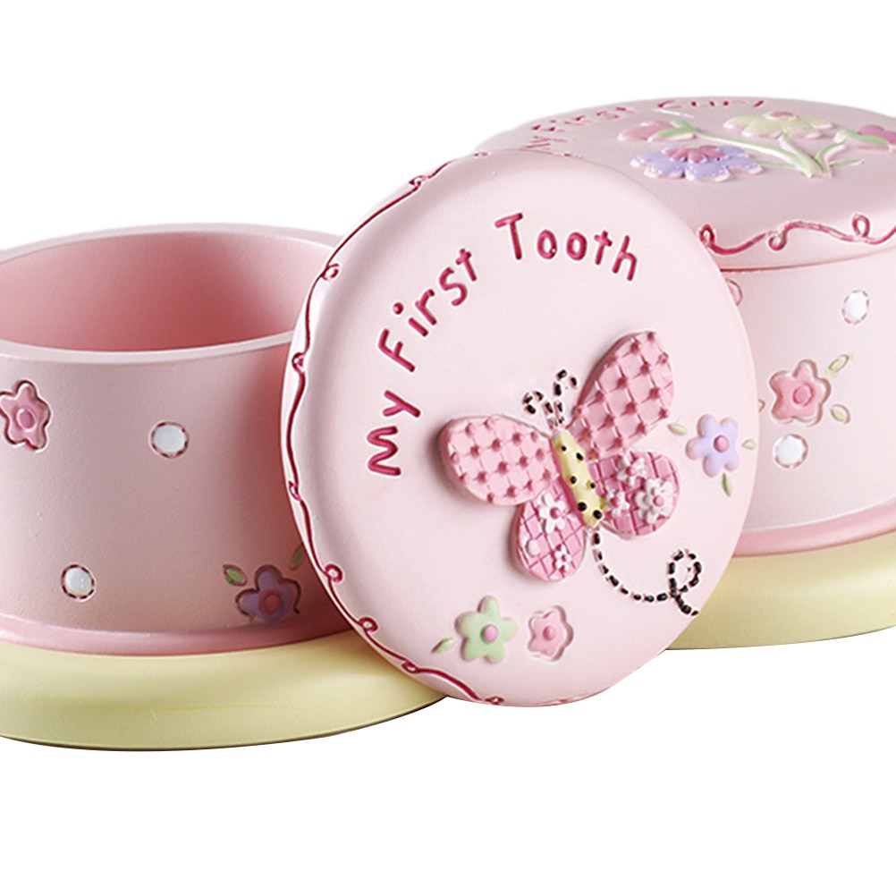 Cute Child Tooth Box Baby First Tooth And Curl Kee... – Grandado