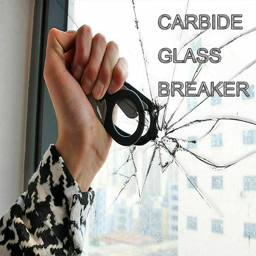 Multifunctionele Draagbare Schaar Emergency Response Scharen Glas Breaker Veiligheid Hamer Vouwen Thuis Schaar