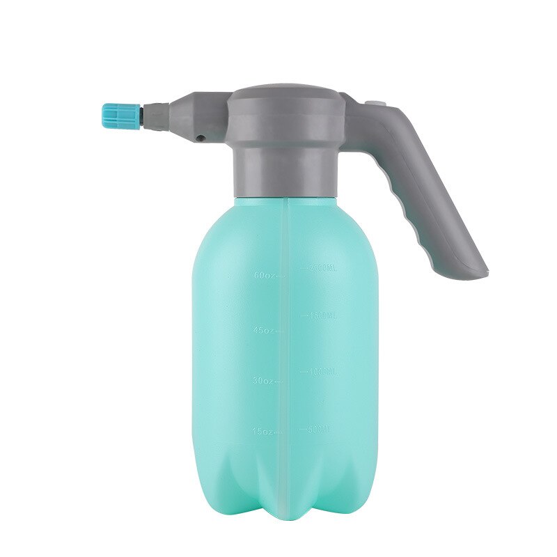 2L Electric Spray Bottle Home Gardening USB Rechargeable Automatic Watering Can Adjustable Nozzle Sprinkler Household Sprayer: Candy Color