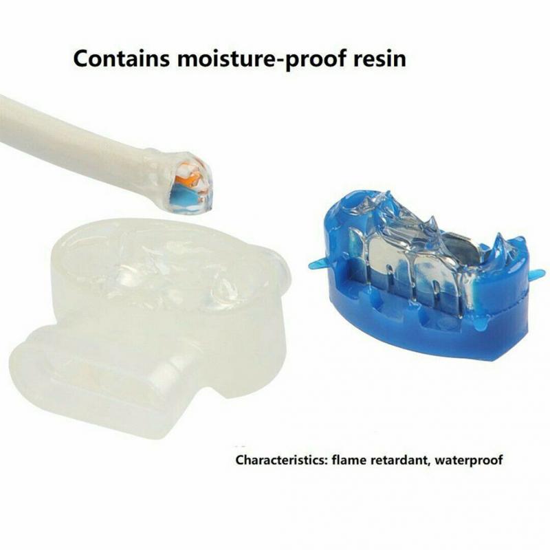 Kabelconnector Voor Robotmaaier, Draadconnector Grasmaaier Met Gelvulling Waterdichte Robotmaaier 25 Stuks 660377578