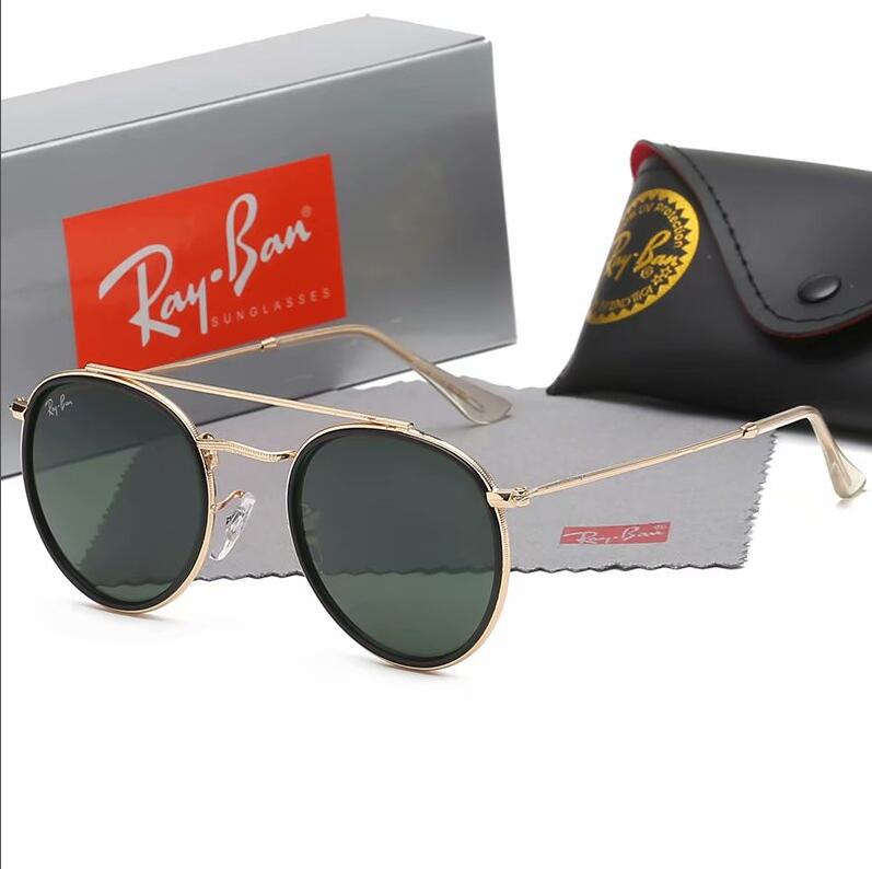 Rayban-frete grátis 2020 novas chegadas para homens mulher caminhadas eyewear marca de alta qualidade sunglasse outdoor glasse rb3647