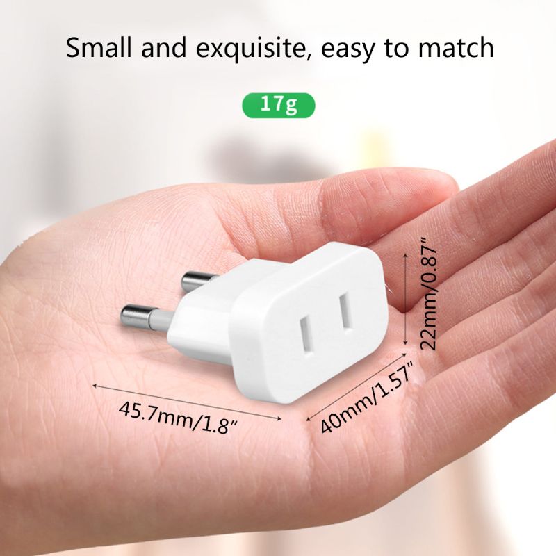 Power Plug Converter Travel Adapter Ons Eu Europa High Power