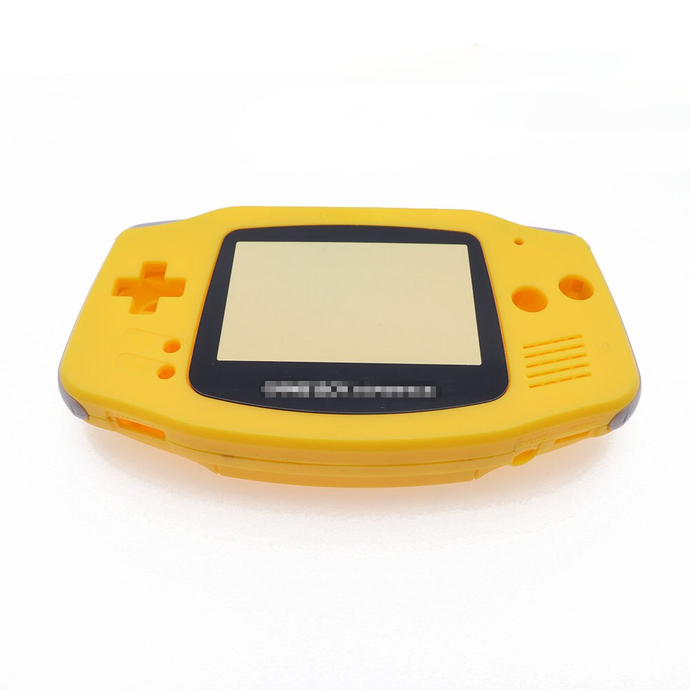 TingDong Gehäuse Shell Fall Abdeckung + Bildschirm Objektiv Protector + Stick Label für Gameboy Advance GBA Konsole: E