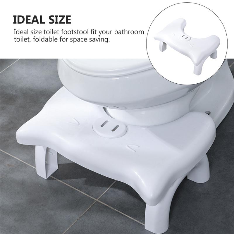 Folding Stool Thicken Toilet Stool For Kids Bathroom Stool Kids Potty Stool Bathroom Chair Household Footstool For Bathroom