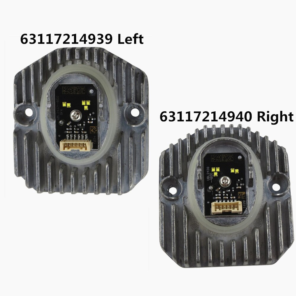 Left & Right LED module for BMW Series 5 G30 G31 Headlight control unit 63117214939 Left 63117214940 Right