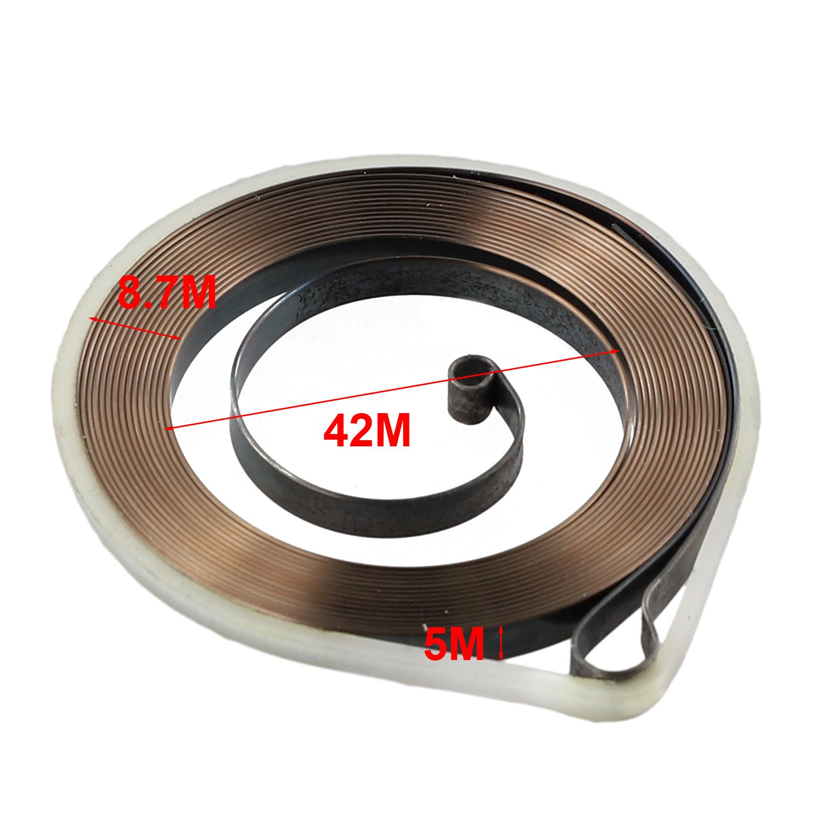 Puleggia di avviamento kit molla di riavvolgimento Parti di ricambio per motoseghe a benzina adatte per motosega cinese 4500 5200 45cc 52cc