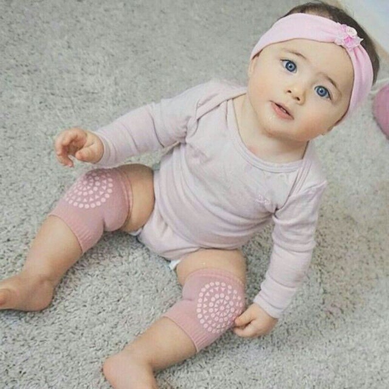 1 Pair of Baby Knee Pads, Children's Safety Crawling Elbow Pads, Baby Walkers, Baby Legs, Warm Knee Protectors, Baby Knee Pads