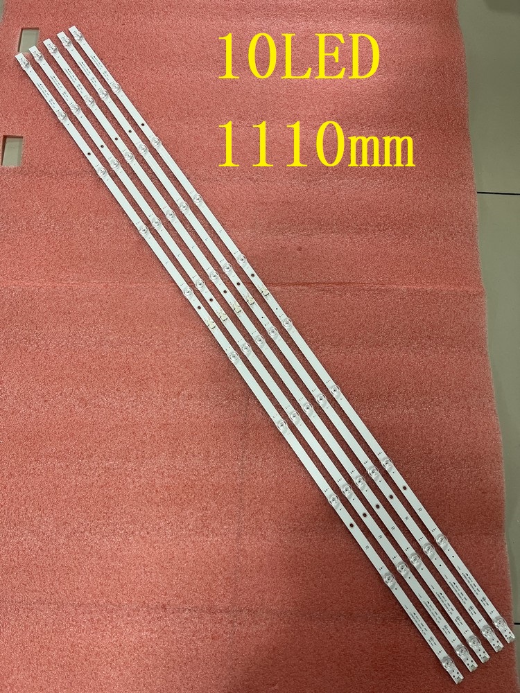 10LED LED strip For Hisense 58R6E 58H6550E 58DUS83 H58AE6100 H58A6100 H58AE6000 H58AE6100UK HZ58A55 JL.D580A1330-365AS-M_V02